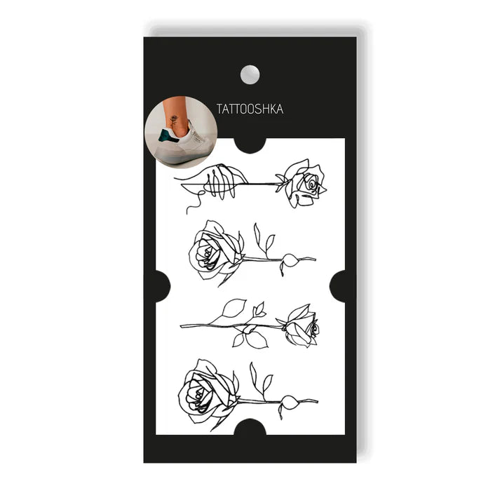 Rose silhouette (SP-036)