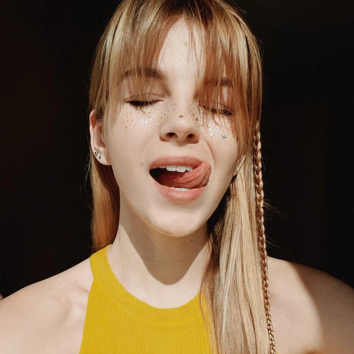 Silver and gold freckles (SP-132)