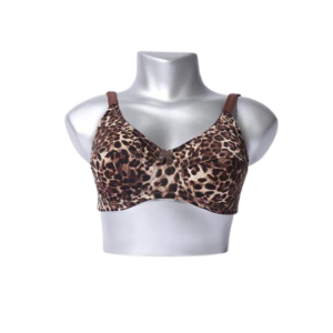 GALAXY NON PADDED BRA ( CHEETA PRINT ) (pack of 2)
