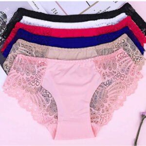HALf NET COTTON PANTIE pack of 3
