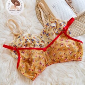 (Summer Sale)Tulip Soft Cotton Full coverage Bra (pack of 3)