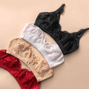 COTTON NET BRA (201) PACK OF TWO