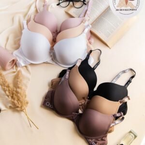 CK Breathable push padded wire Bra