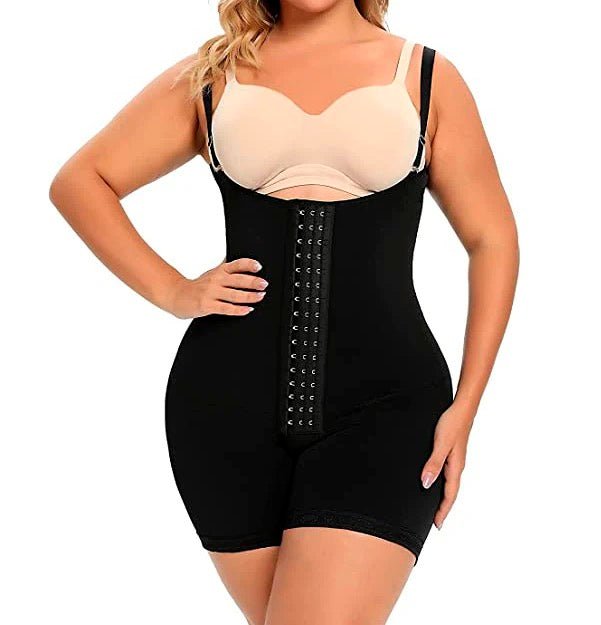 New Arrival Women High Compression Faja Hook And Eye Closure Tummy Control Slimming Bodysuit Bodyshaper - Image 3
