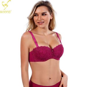 BINNYS SINGLE PADDED HALF CUP WIRE BRA (B106)