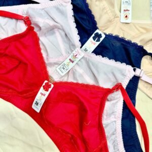 (Summer Sale)Lawn Cotton Bra (Pack OF 4)