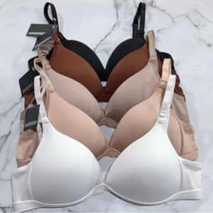 (Pack of 2)Daily wear T shirt Padded Bra WireFree
