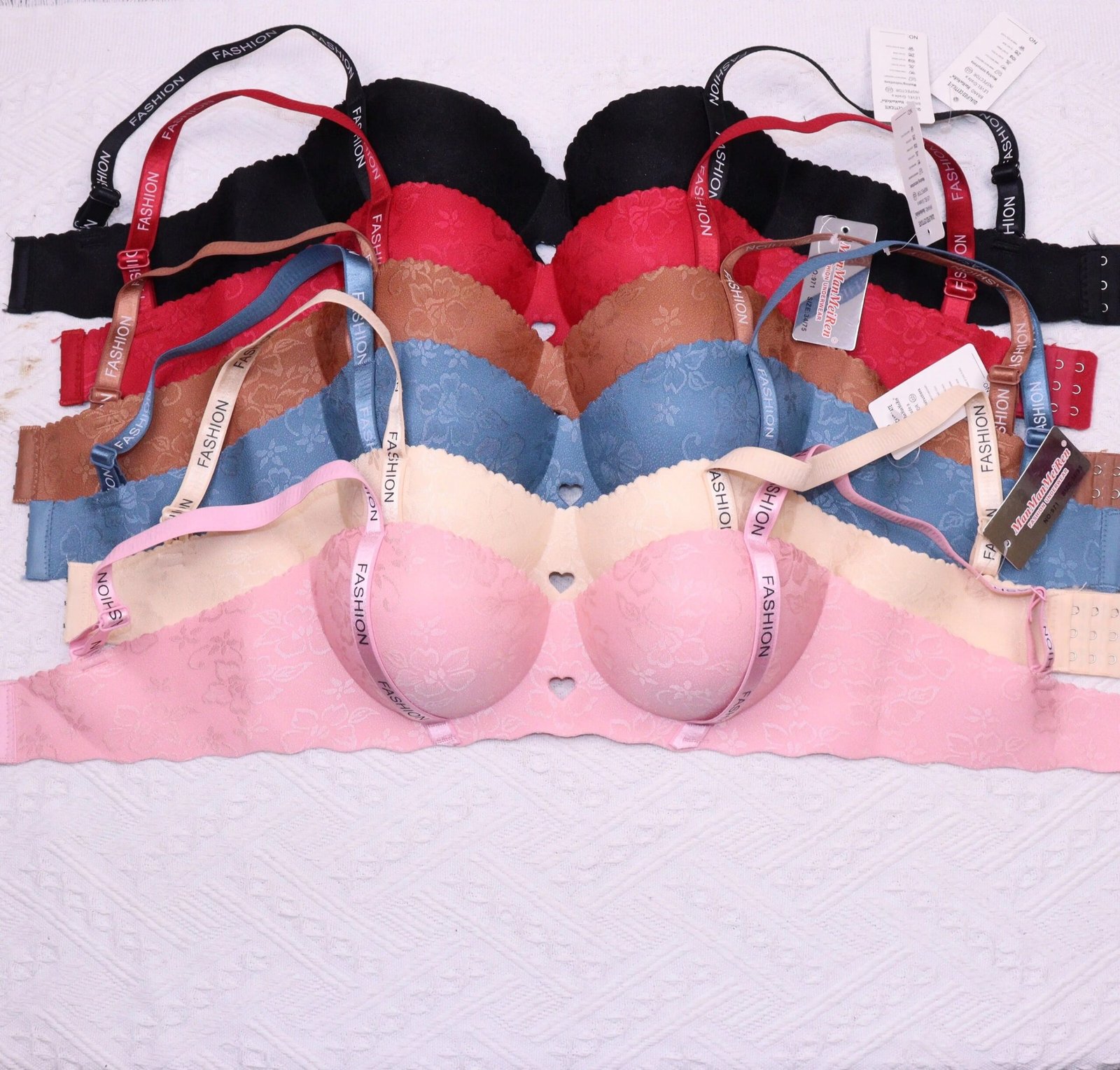 Push-up padded Half Cup wireless Padded Bra - Image 2